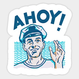 Ahoy! Sticker